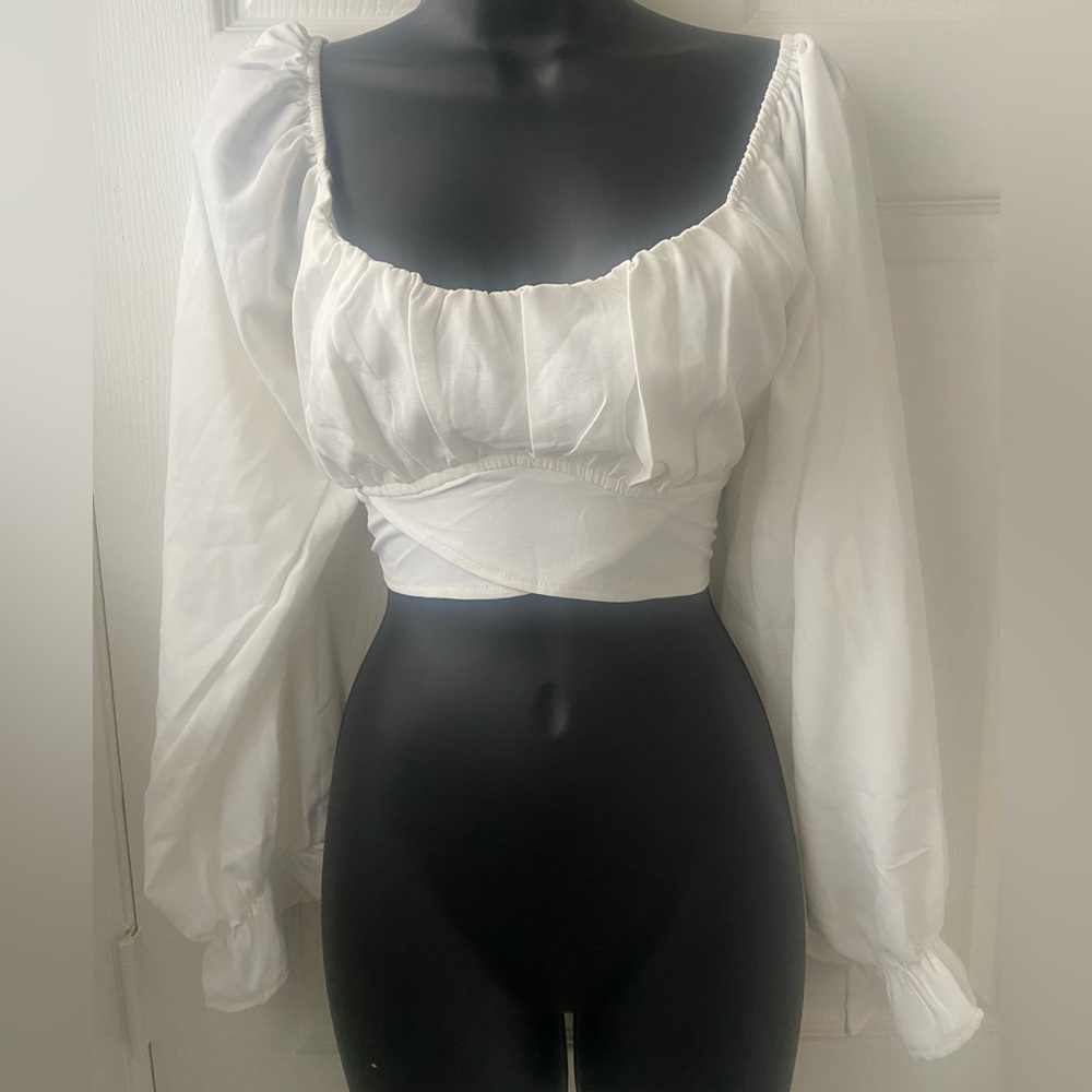 White half top